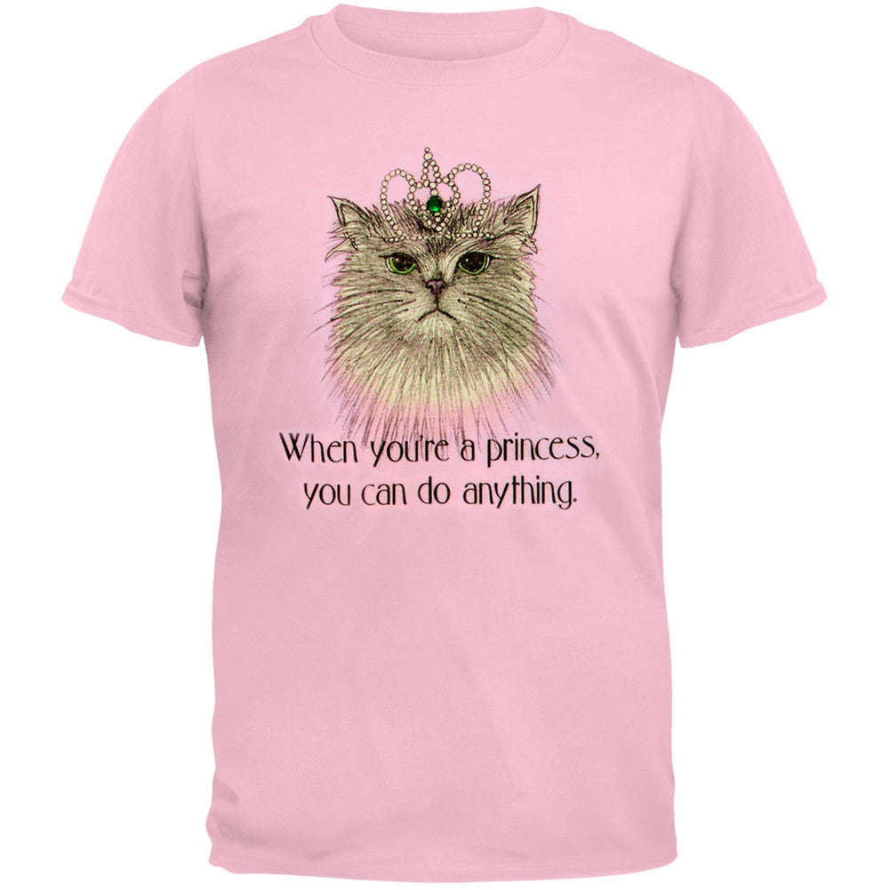 When You're A Princess Cat Adult T-Shirt Men's T-Shirts Animalworld   