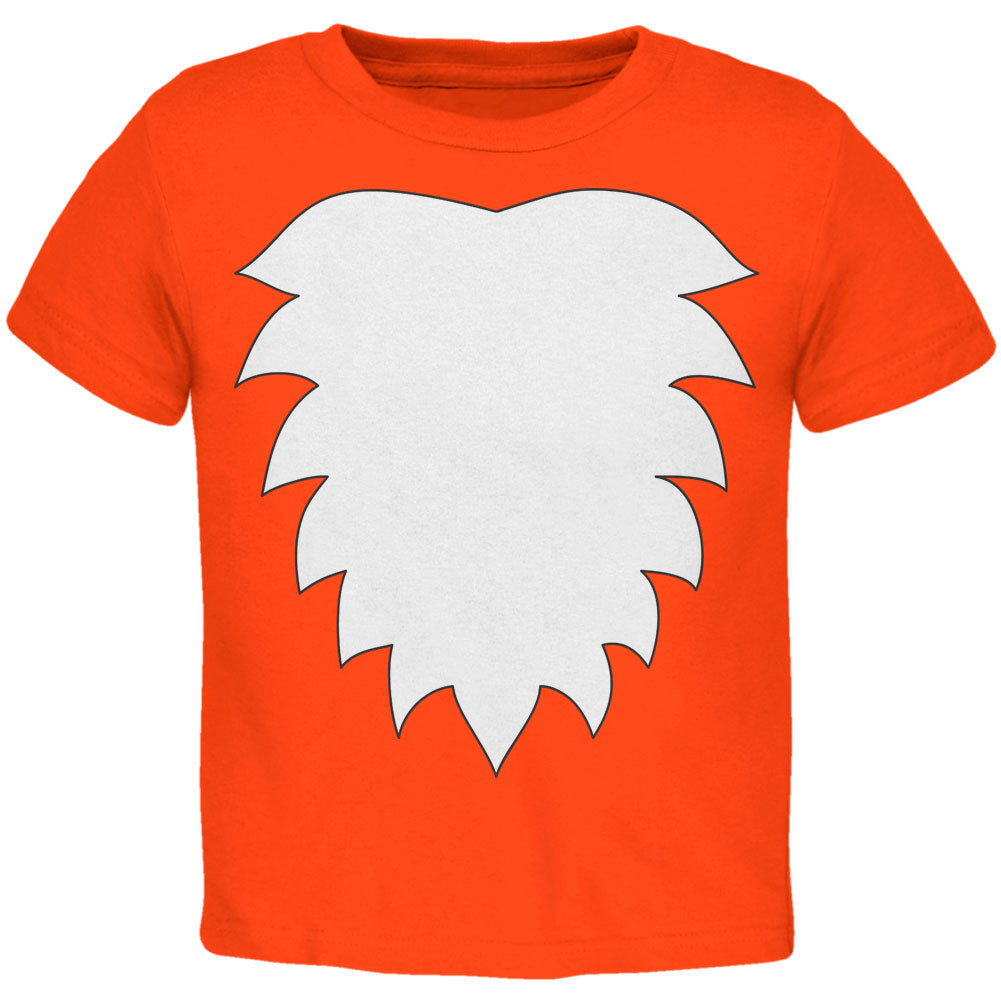 Fox Costume Orange Toddler T-Shirt Toddler T-Shirts Old Glory 44322 Orange 