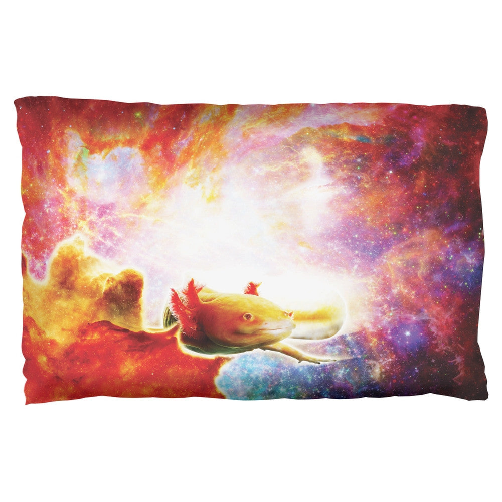 Galaxy Axolotl Mexican Salamander Pillow Case Pillowcases Old Glory   