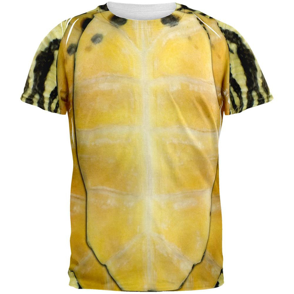 Halloween Turtle Costume All Over Adult T-Shirt Men's T-Shirts Old Glory 2XL Multi 