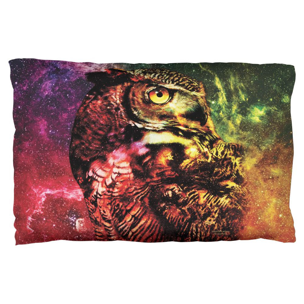 Galaxy Zen Wisdom Owl All Over Pillow Case Pillowcases Old Glory   