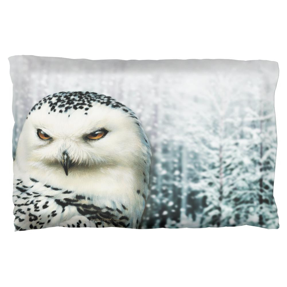 Snowy Owl of Winter Pillow Case Pillowcases Old Glory   