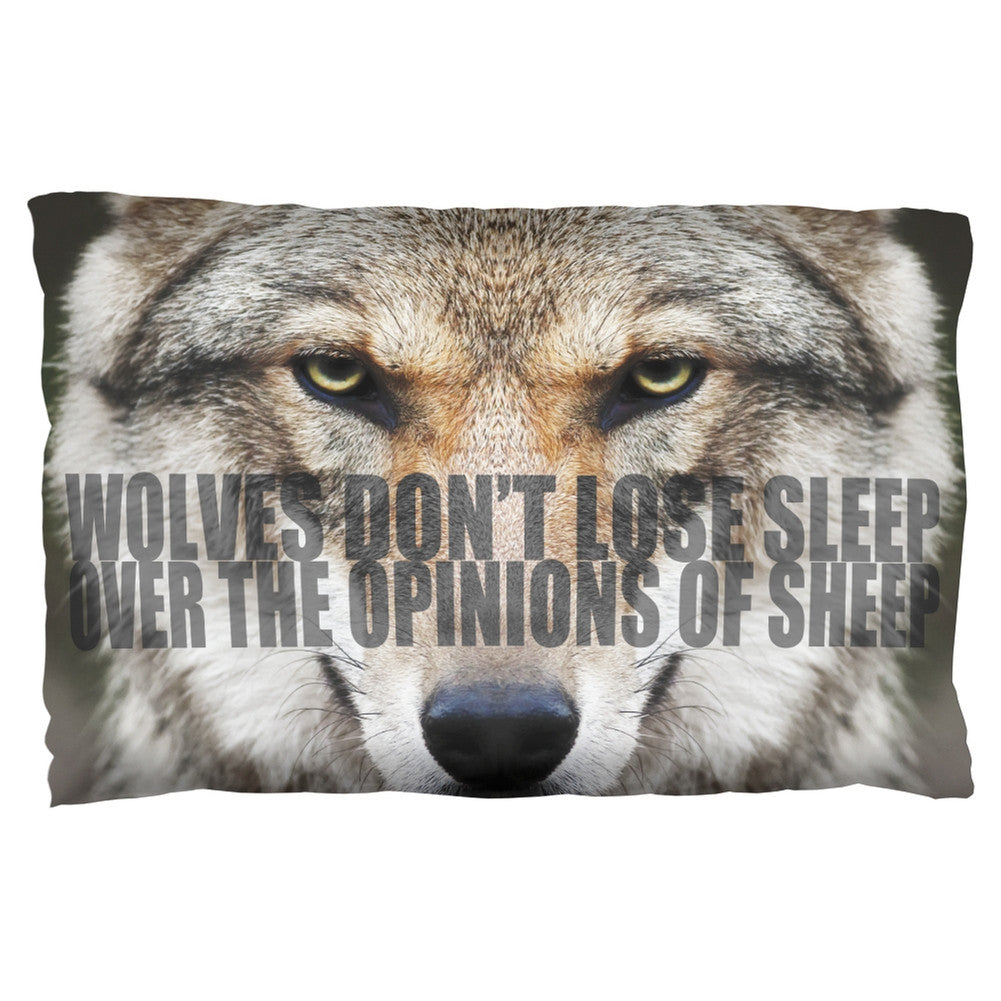 Wolves Sleep Opinions Sheep Pillow Case Pillowcases Old Glory   