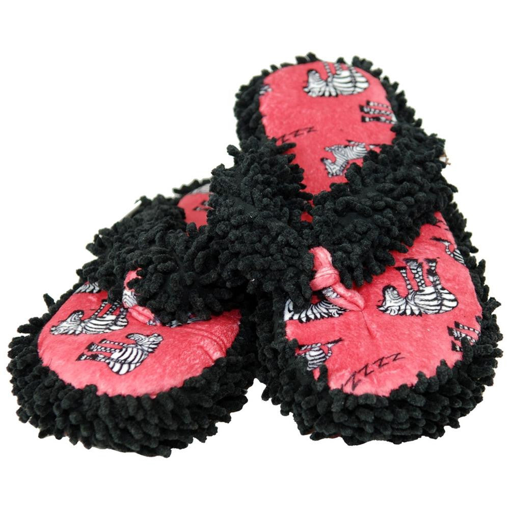 Zebra Catching Some ZZZs Women's Spa Slippers Slippers Old Glory   