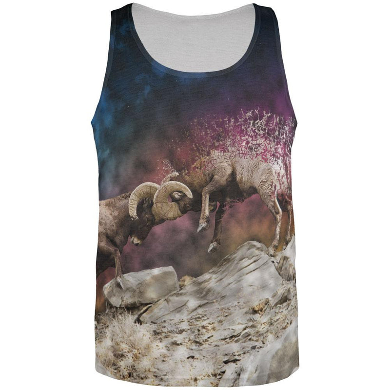 Ram Smash All Over Adult Tank Top Tank Tops Old Glory   