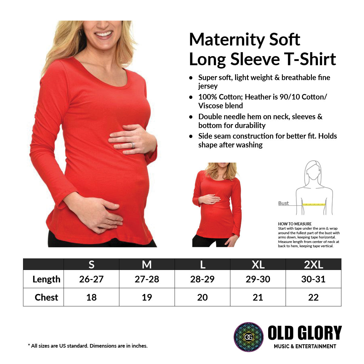 Halloween Costume Funny Cow with Udders Long Sleeve Soft Maternity T Shirt Maternity Long Sleeve T-Shirts Old Glory   