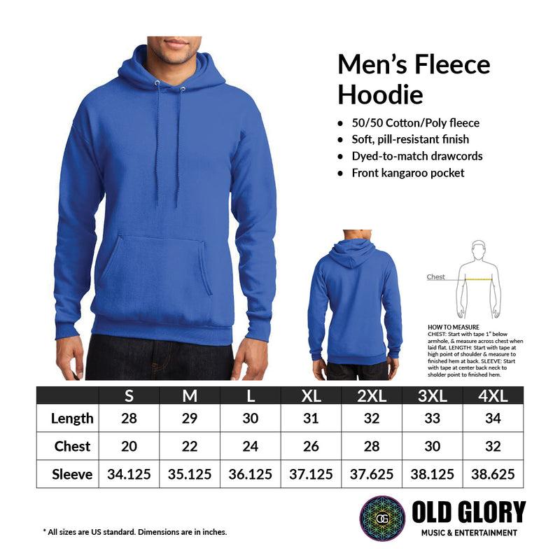 Slayer - Fire Skull Mens Pullover Hoodie Men's T-Shirts Old Glory   