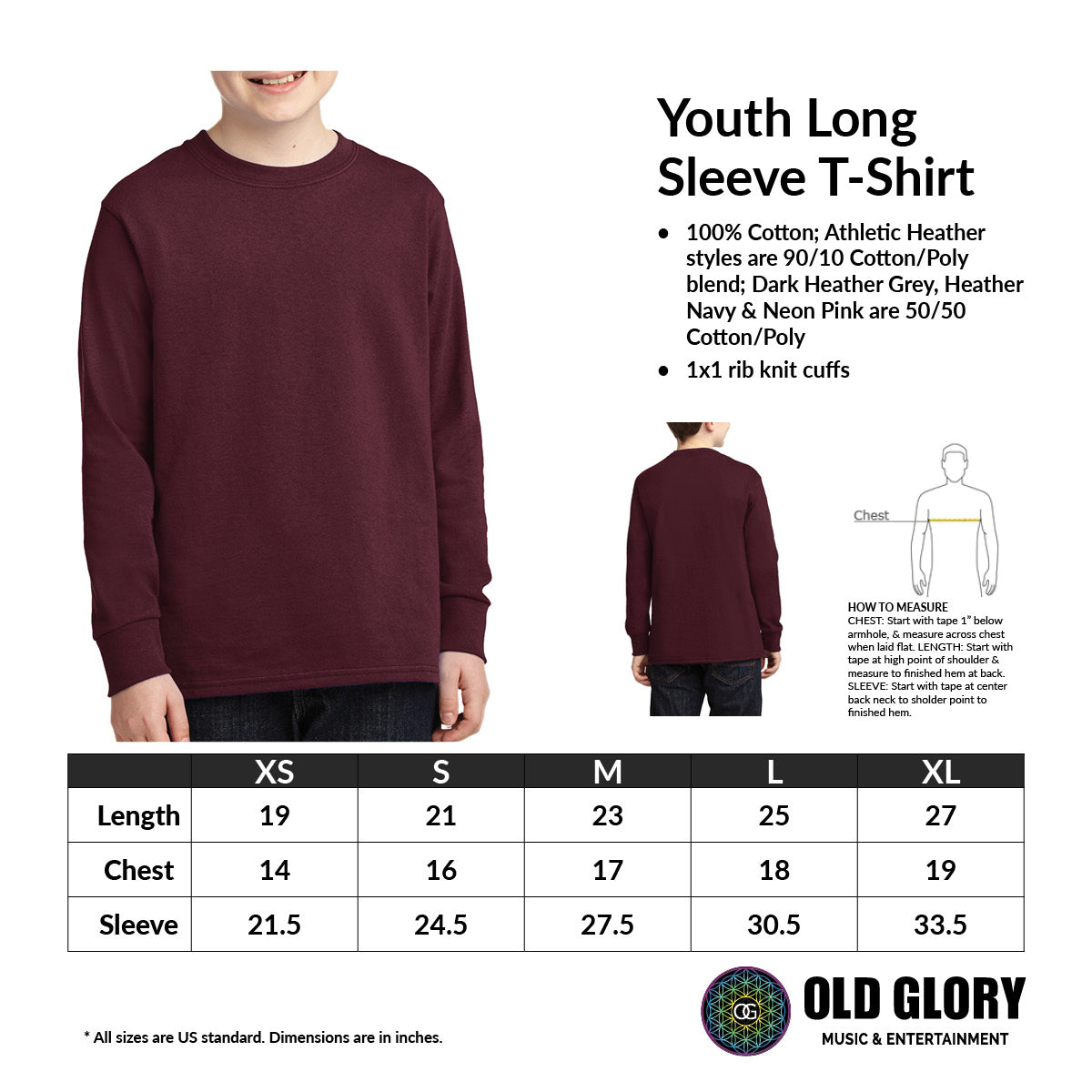 Teen Titans - Tower Boys Youth Long Sleeve T-Shirt Youth Long Sleeves Teen Titans   